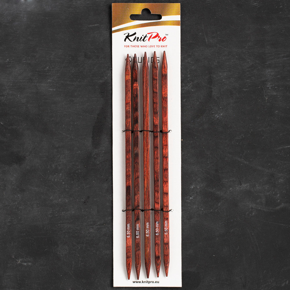 Knitpro Symfonie Cubics 6.5mm 20cm Kübik Çorap Şişi - 25117